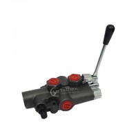 1 Spool 1-Way Log Splitter Hydraulic Joystick Controller Valve, Cutting Machine Manual Directional Control Valve